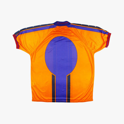1997-98 barcelona home classic football jersey back view authentic retro kit
