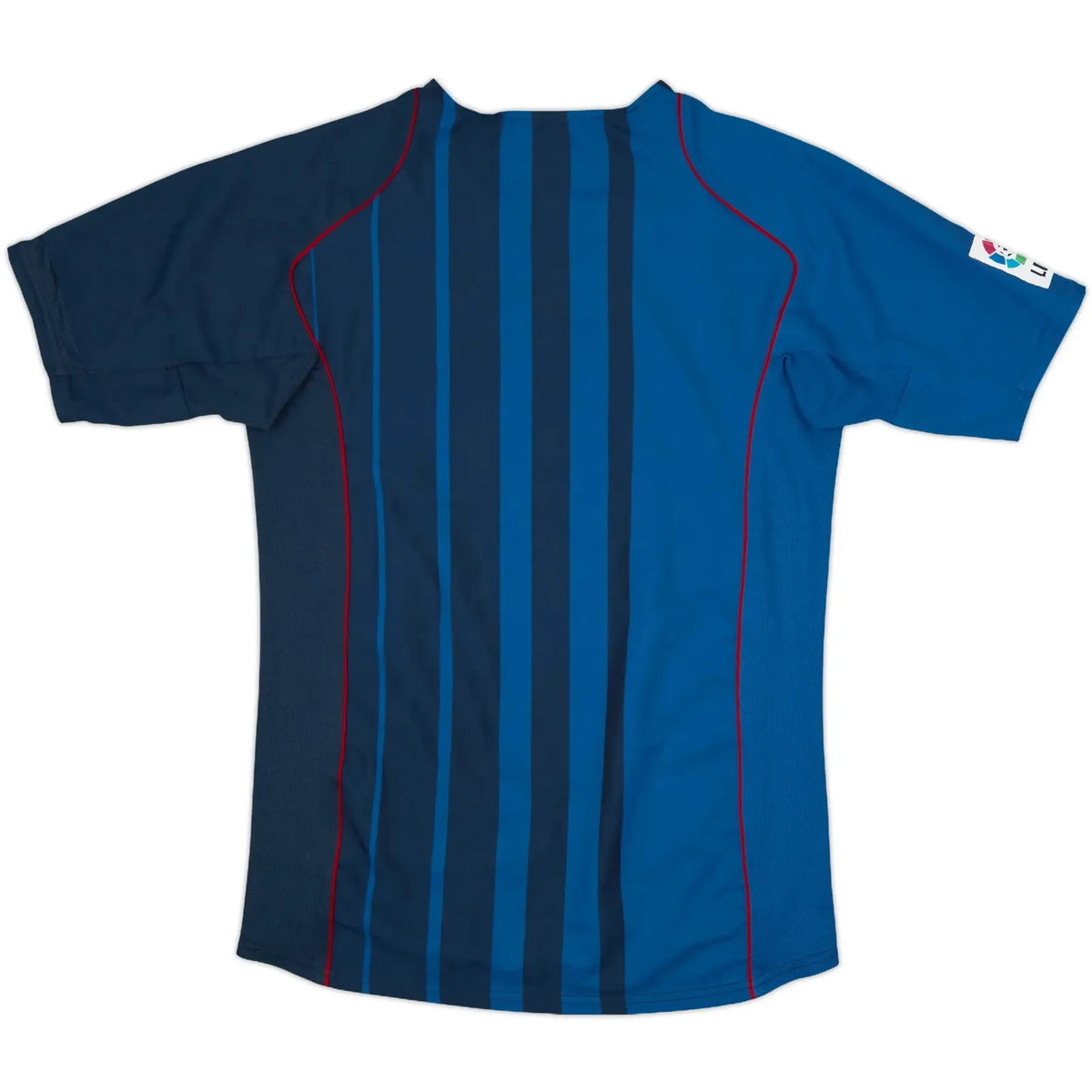 2004-05 barcelona away classic football jersey back view authentic retro kit