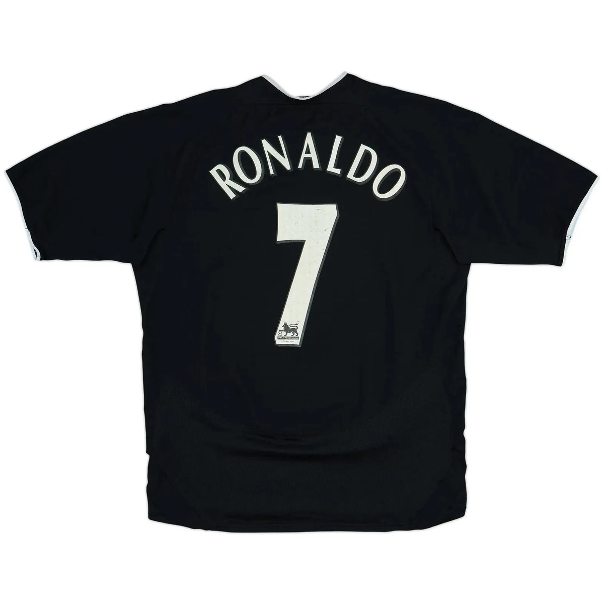 2004 05 manchester united away classic football jersey back view ronaldo 7 print