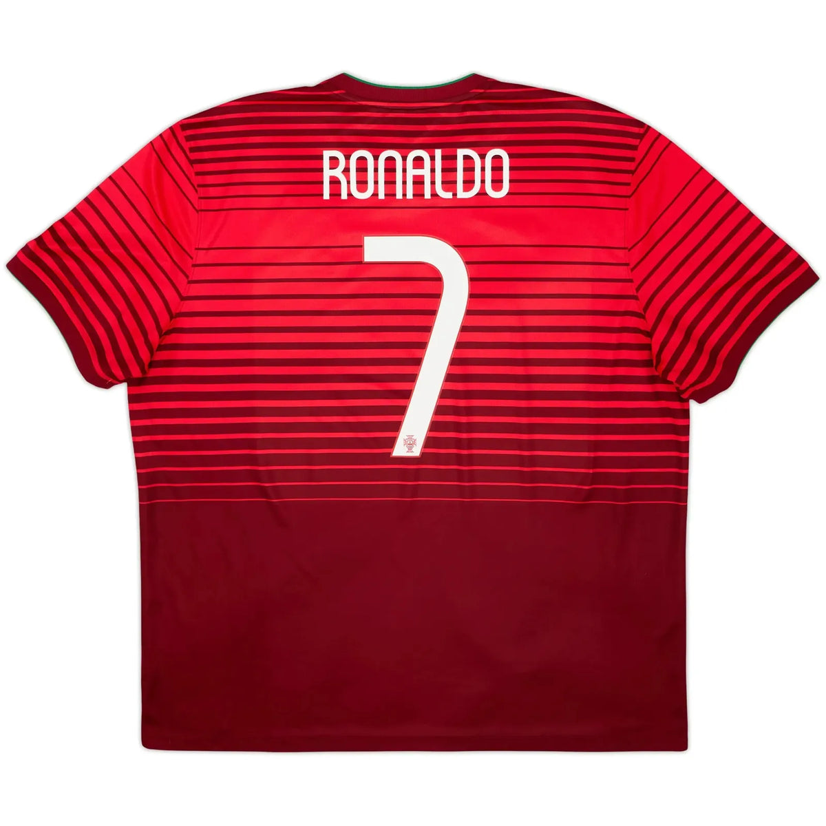 2014 15 portugal home classic football jersey back view ronaldo 7 print