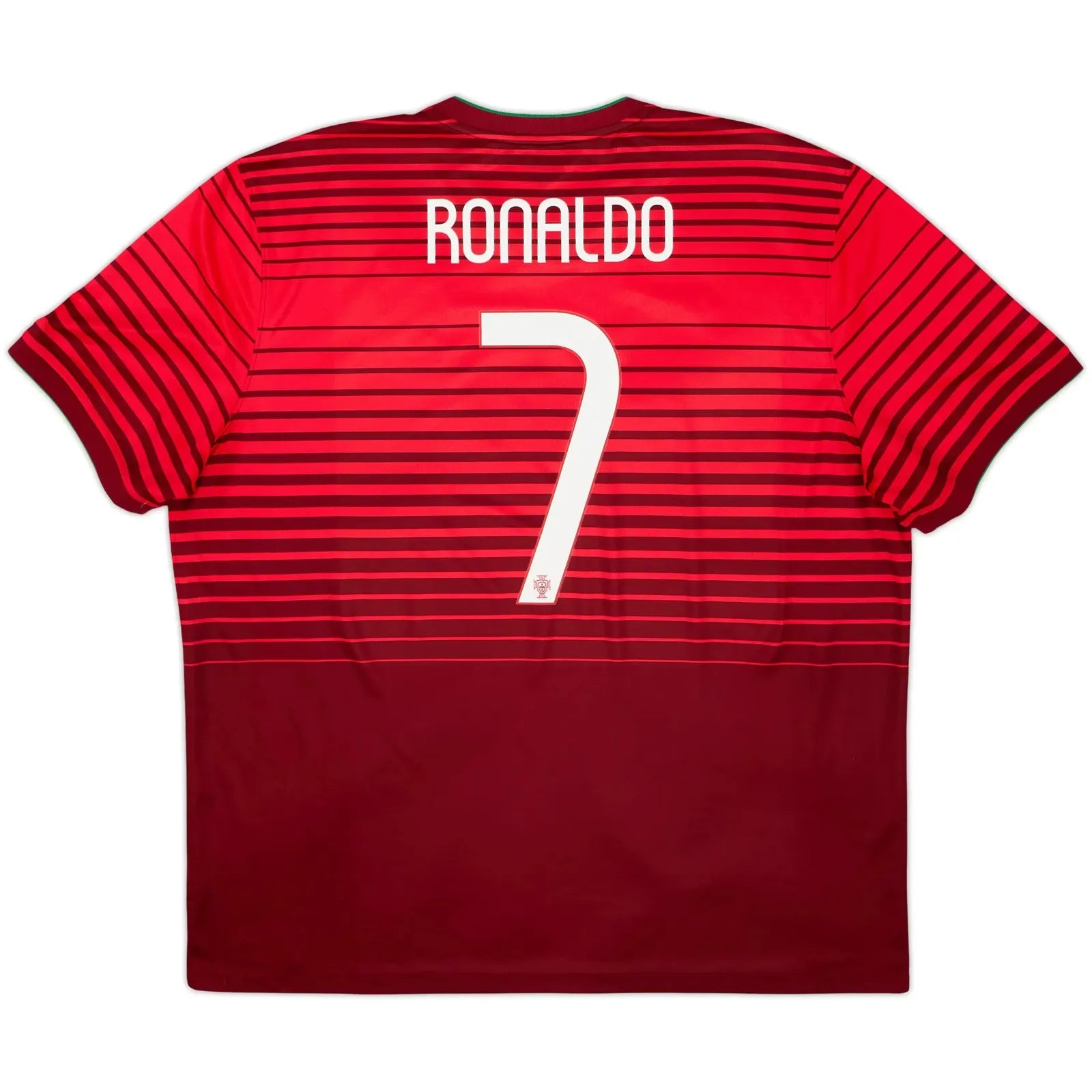 2014 15 portugal home classic football jersey back view ronaldo 7 print