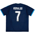 2015 16 real madrid third classic football jersey back view ronaldo 7 print