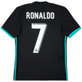 2017 18 real madrid away classic football jersey back view ronaldo 7 print