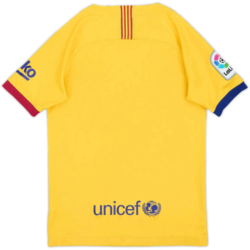 2019-20 barcelona away classic football jersey back view authentic retro kit