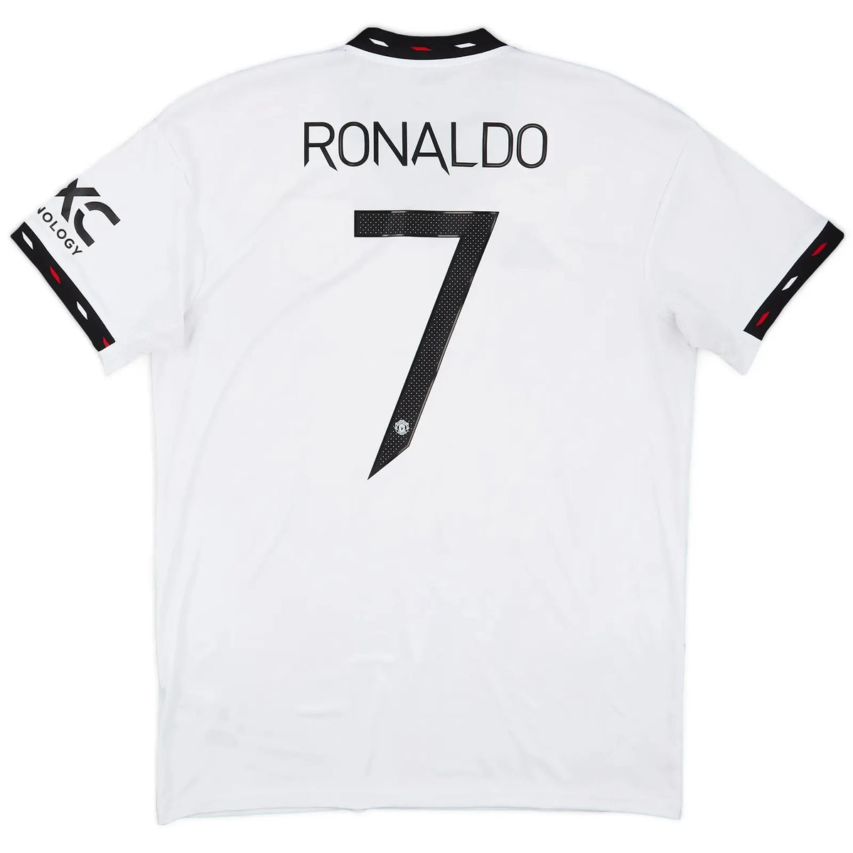 2022 23 manchester united away classic football jersey back view ronaldo 7 print